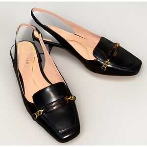 Cole Haan Penley Slingback Pumps Classic Quality Designer EUC Preppy